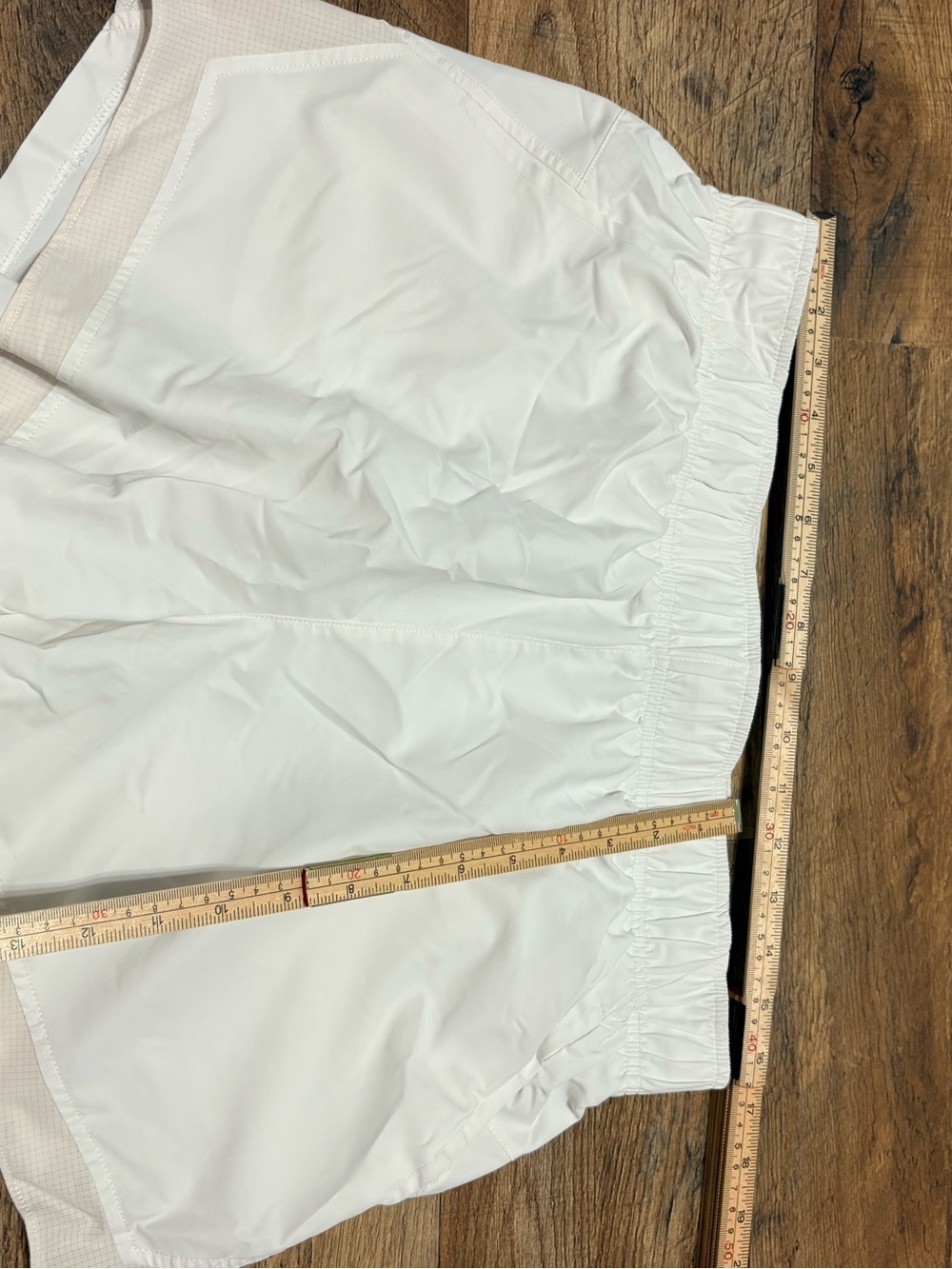 Athletic Works Women’s White Running Shorts Size L 12/14 Athletic Activewear - Picture 5 of 5